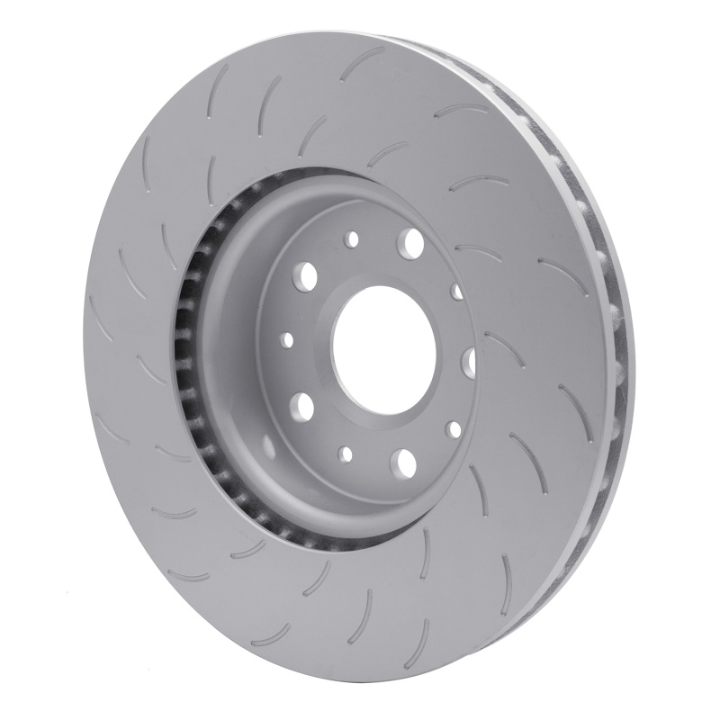 Cadillac CTS Brake Rotor (1) - Right Front - R1 Concepts - GeoSPEC Coated Rotor - Slotted - `15-`19